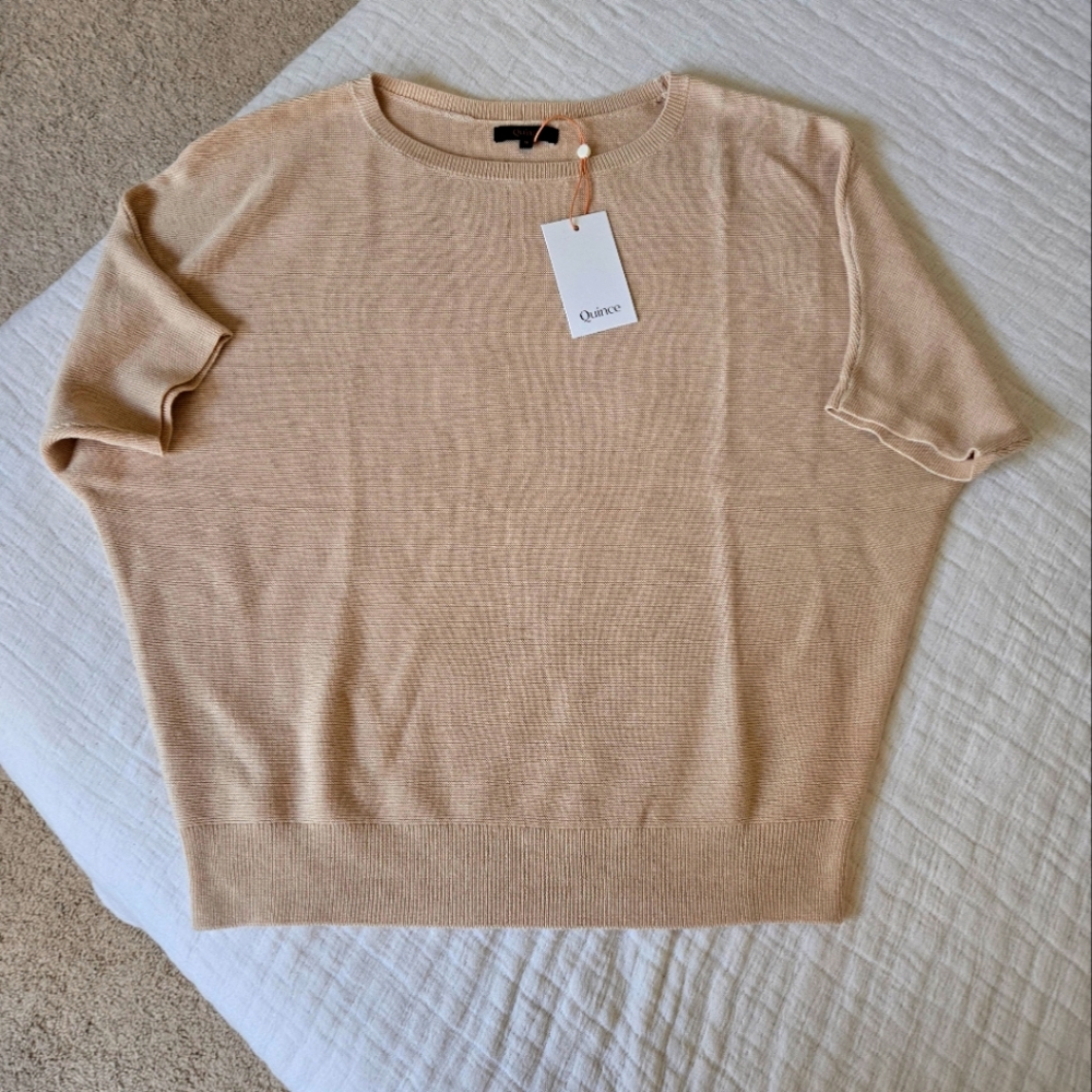 Quince cotton Cashmere sweater. Still on website.